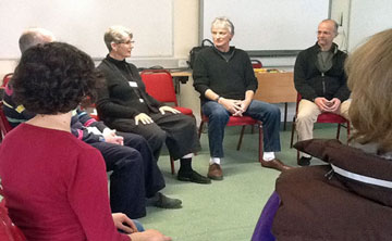 Participants at the International Alexander Technique Convention in Dublin, 2013