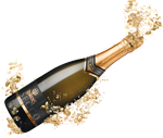 Champagne bottle