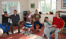 Informal group at Alexander Technique Training Centre, Galway, Ireland