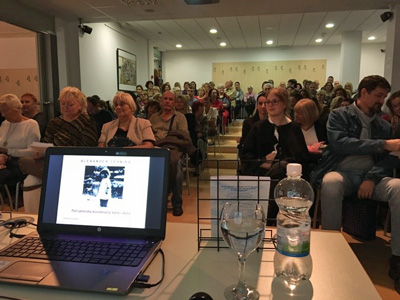 How to Breathe book launch, Richard Brennan, Croatia, 2017